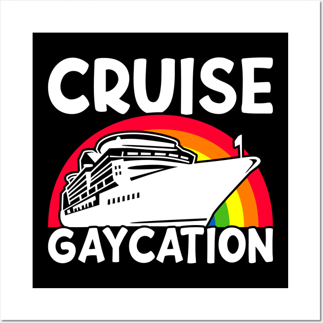 Cruise Cruising Vacation Wall Art by medd.art